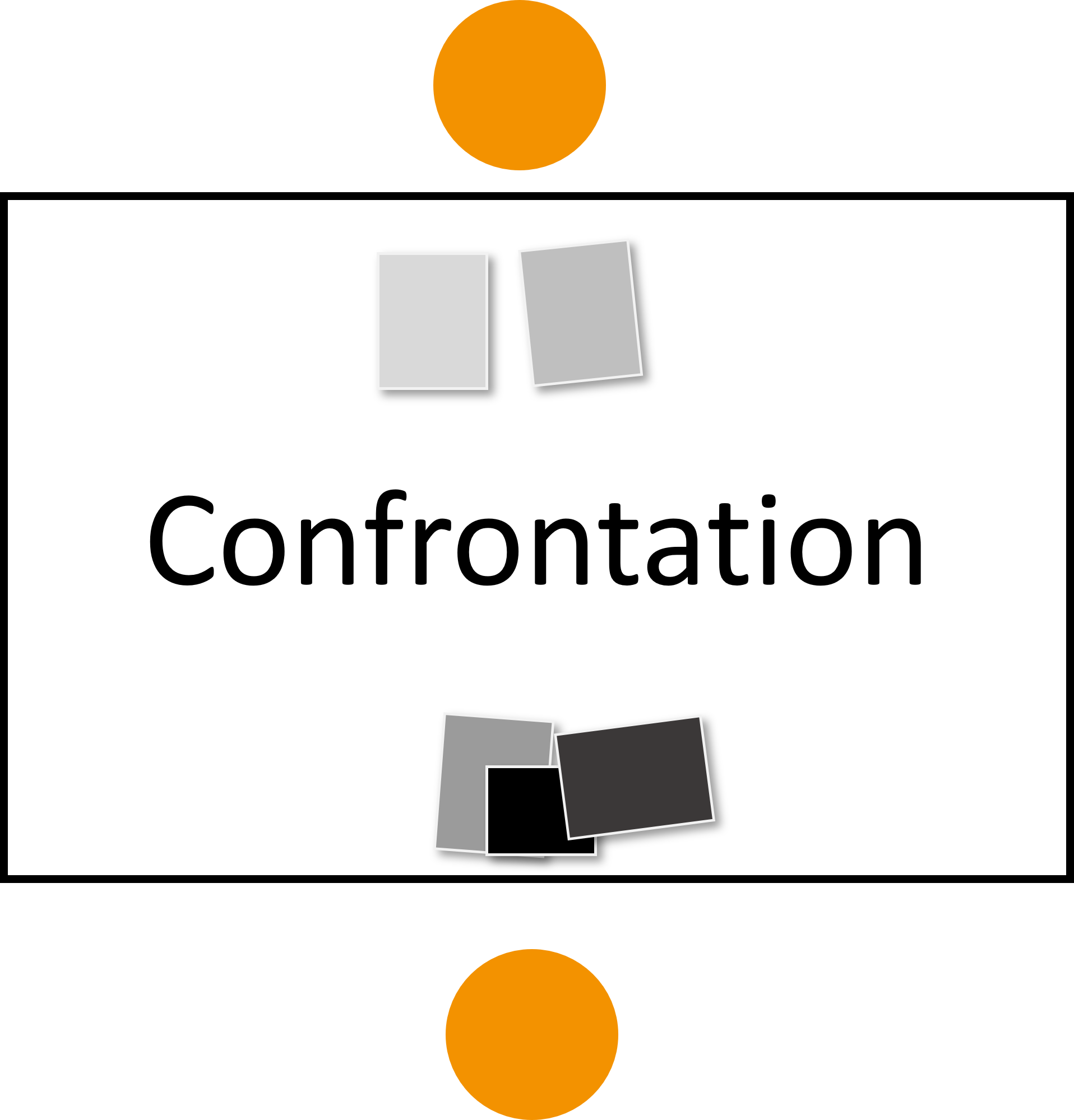 schéma confrontation